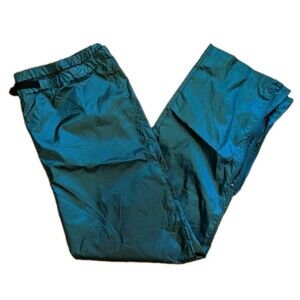 VTG Eddie Bauer Sac Pants Men Lrg Waterproof Packable Travel Hiking Horticulture